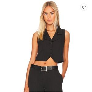 Revolve SYDNY CARMELLA VEST SIZE XS